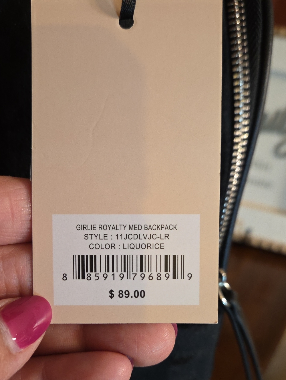 Juicy Couture Girlie Royalty Medium Backpack NWT - Picture 15 of 15